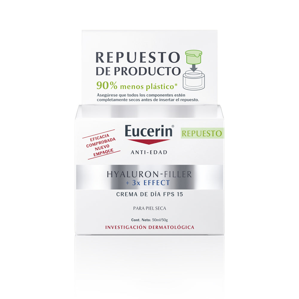EUCERIN HYALURON FILLER day dry skin SPF15 refill 50 ml