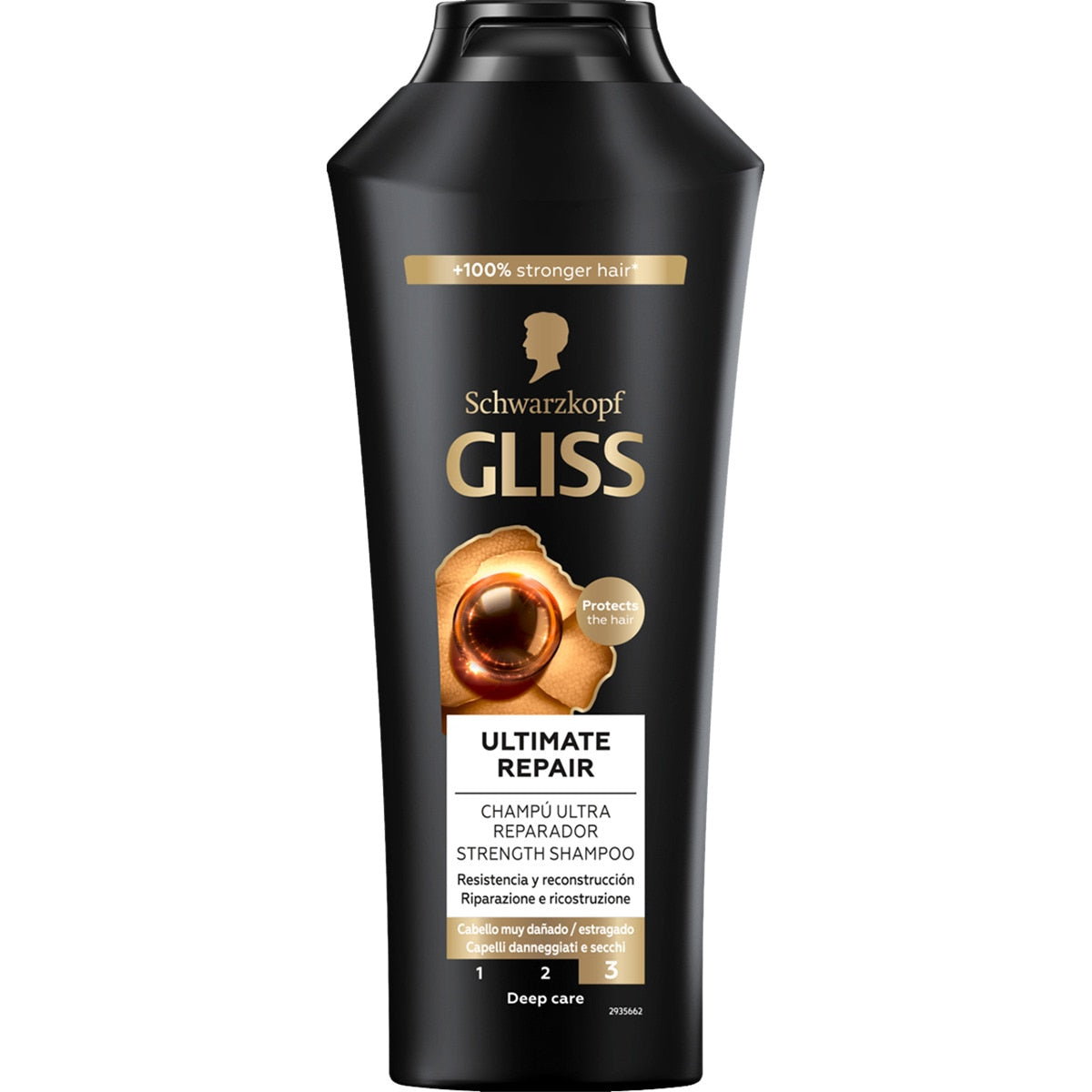 SCHWARZKOPF MASS MARKET GLISS ULTIMATE REPAIR shampoo 400 ml