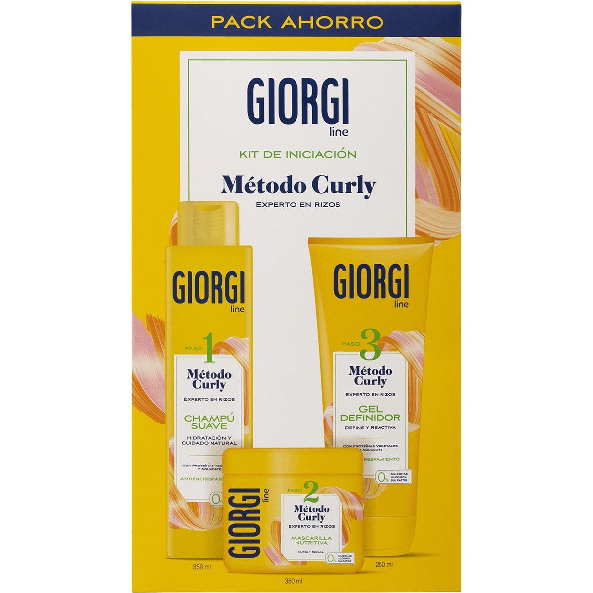GIORGI LINE GIORGI CURLY METHOD LOT 3 pcs