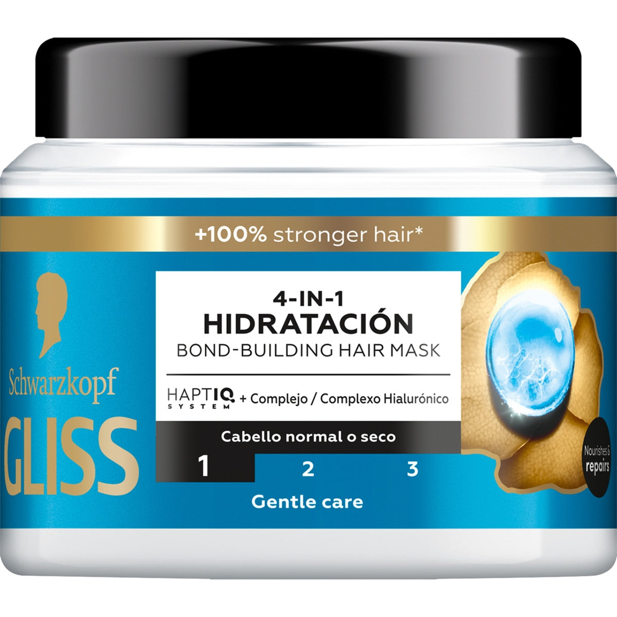 SCHWARZKOPF MASS MARKET GLISS AQUA REVIVE mask 400 ml