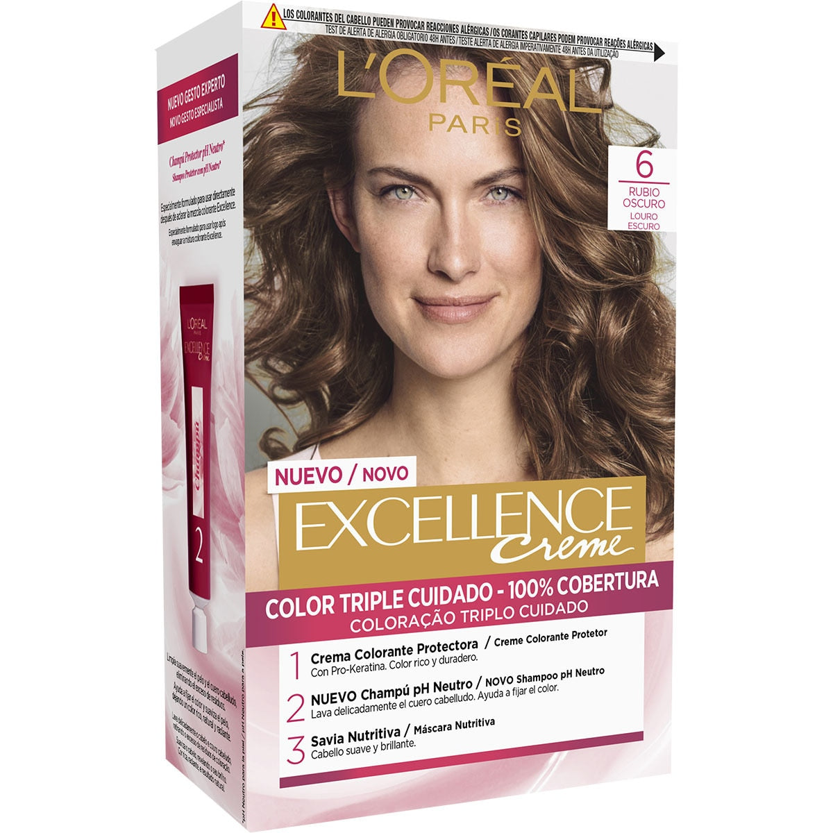 L'ORÉAL PARIS EXCELLENCE Creme dye #6-dark blonde 192 ml