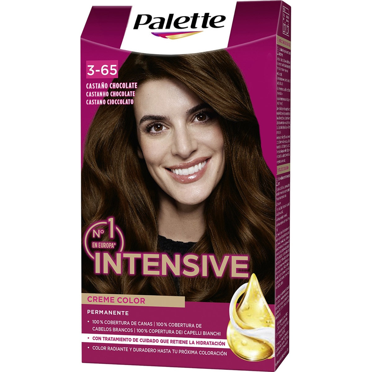 PALETTE INTENSIVE dye #3.65-chocolate brown 1 u
