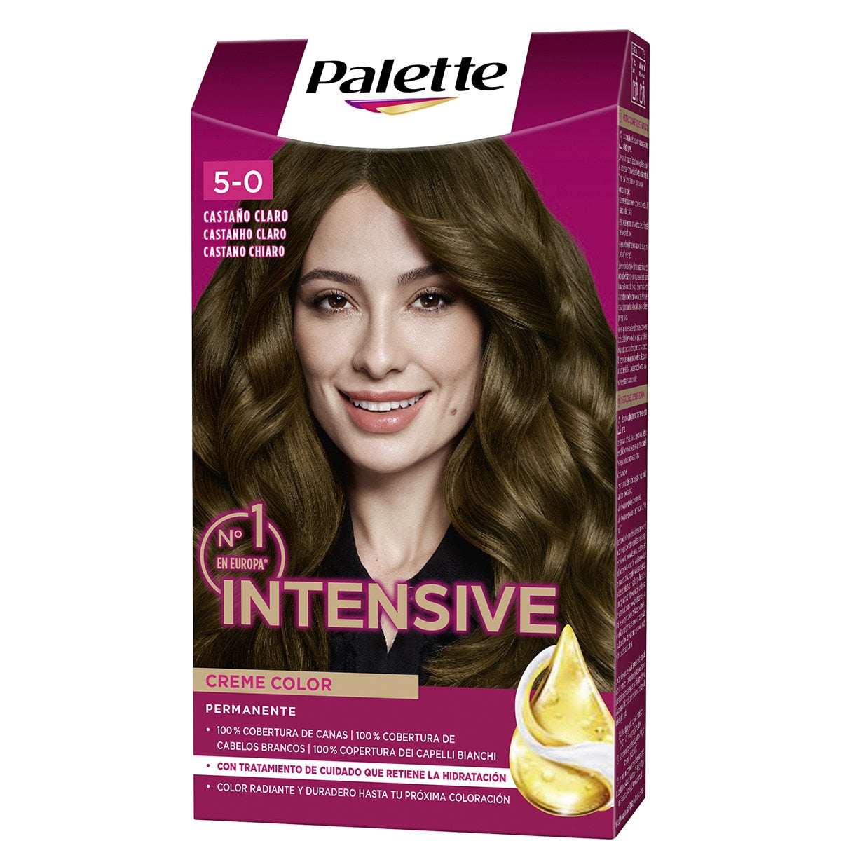 PALETTE INTENSIVE tinte #5-castaño claro 1 u