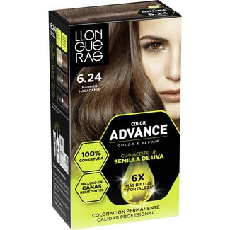LLONGUERAS COLOR ADVANCE #6,24-marrón macadamia 1 u