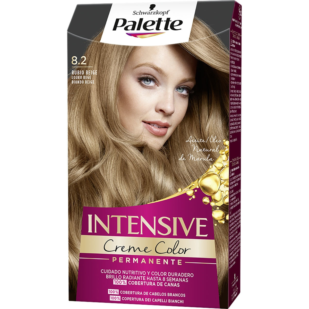 PALETTE INTENSIVE tinte #8.2-rubio beige 1 u
