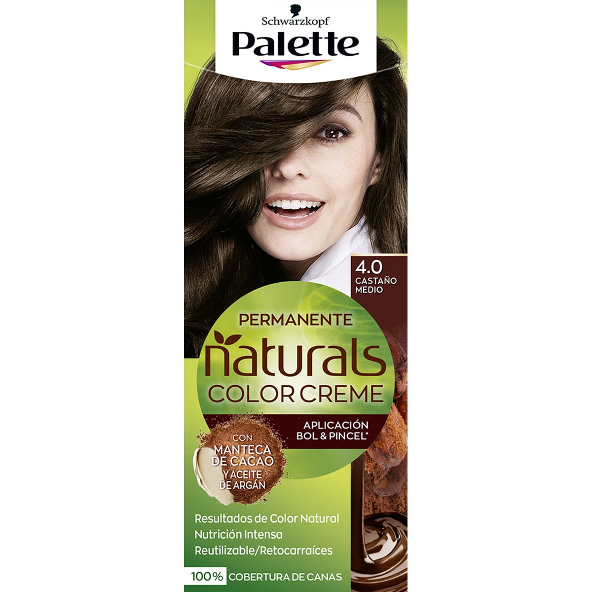 PALETTE NATURAL dye #4.0-medium brown 1 unit
