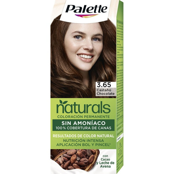 PALETTE NATURAL dye #3.65-chocolate brown 1 u