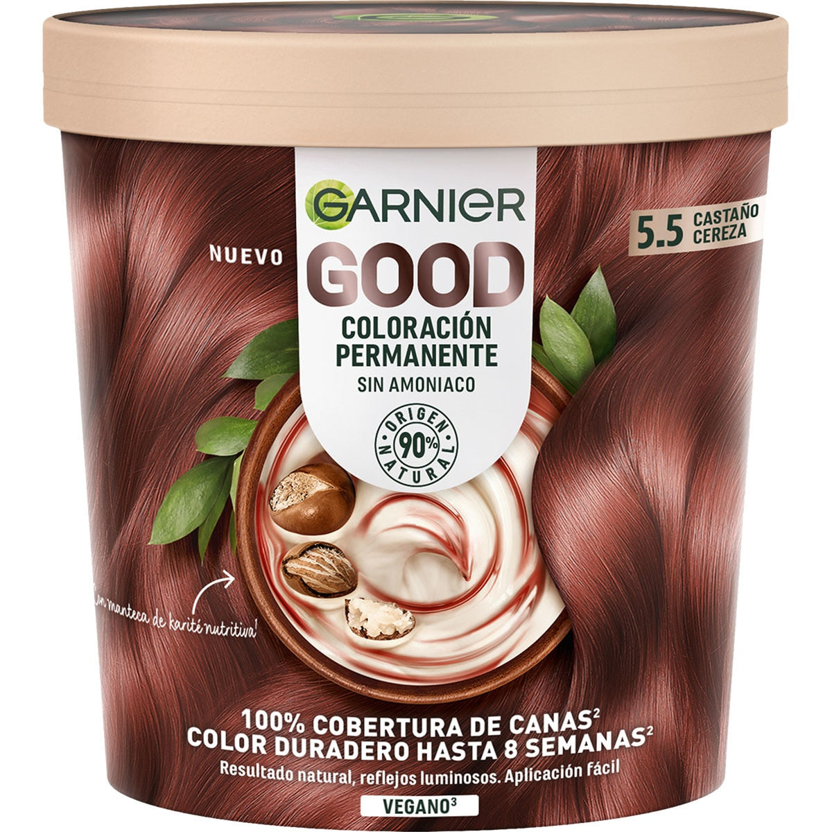 GARNIER GOOD permanent color #5.5 cherry brown 217 ml