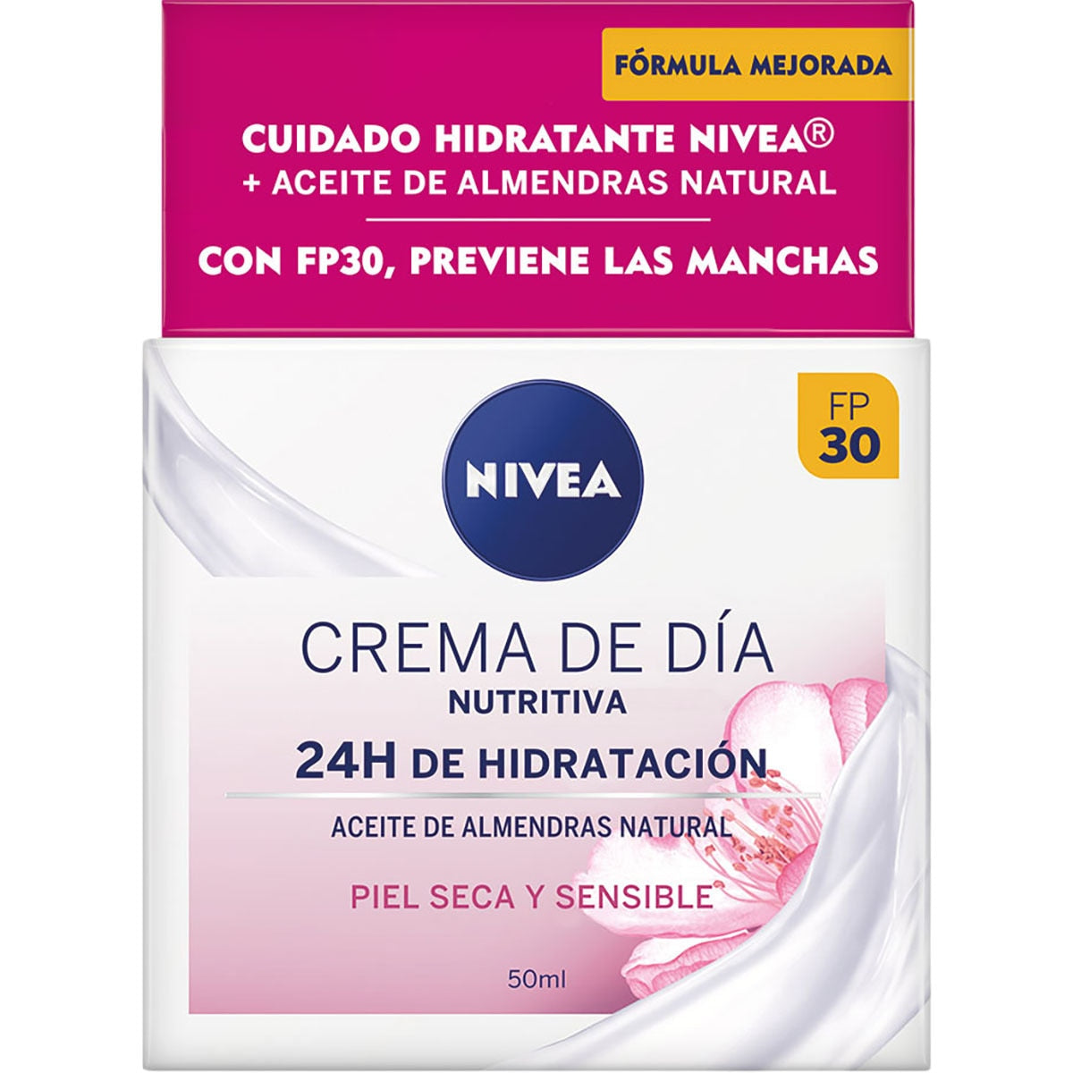 NIVEA NOURISHING DAY CREAM hydration and nutrition SPF30 50 ml