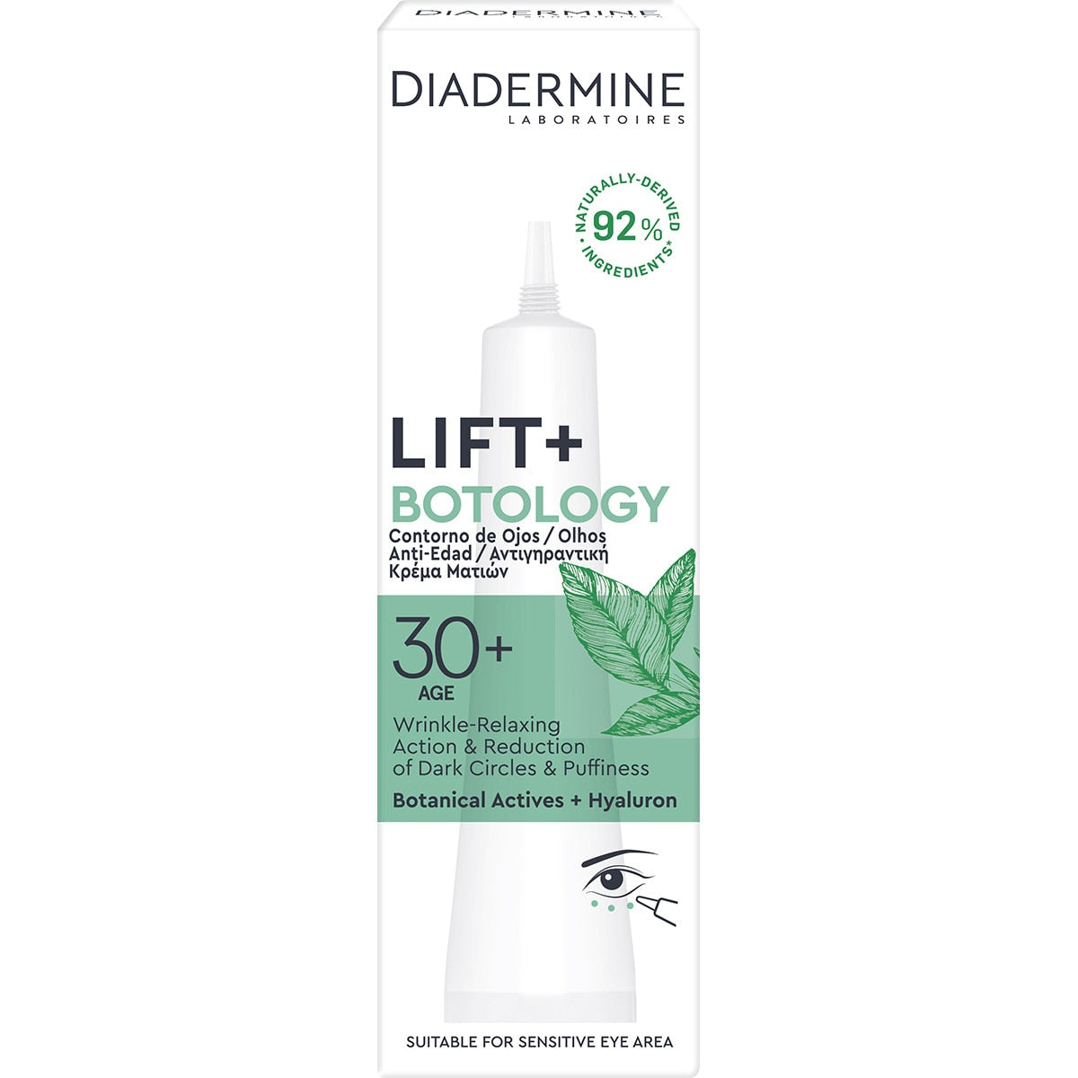 DIADERMINE LIFT + BOTOLOGY anti-wrinkle eye contour 15 ml