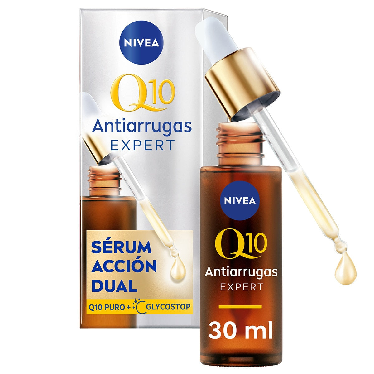 NIVEA Q10+ anti-wrinkle expert double action serum 30 ml