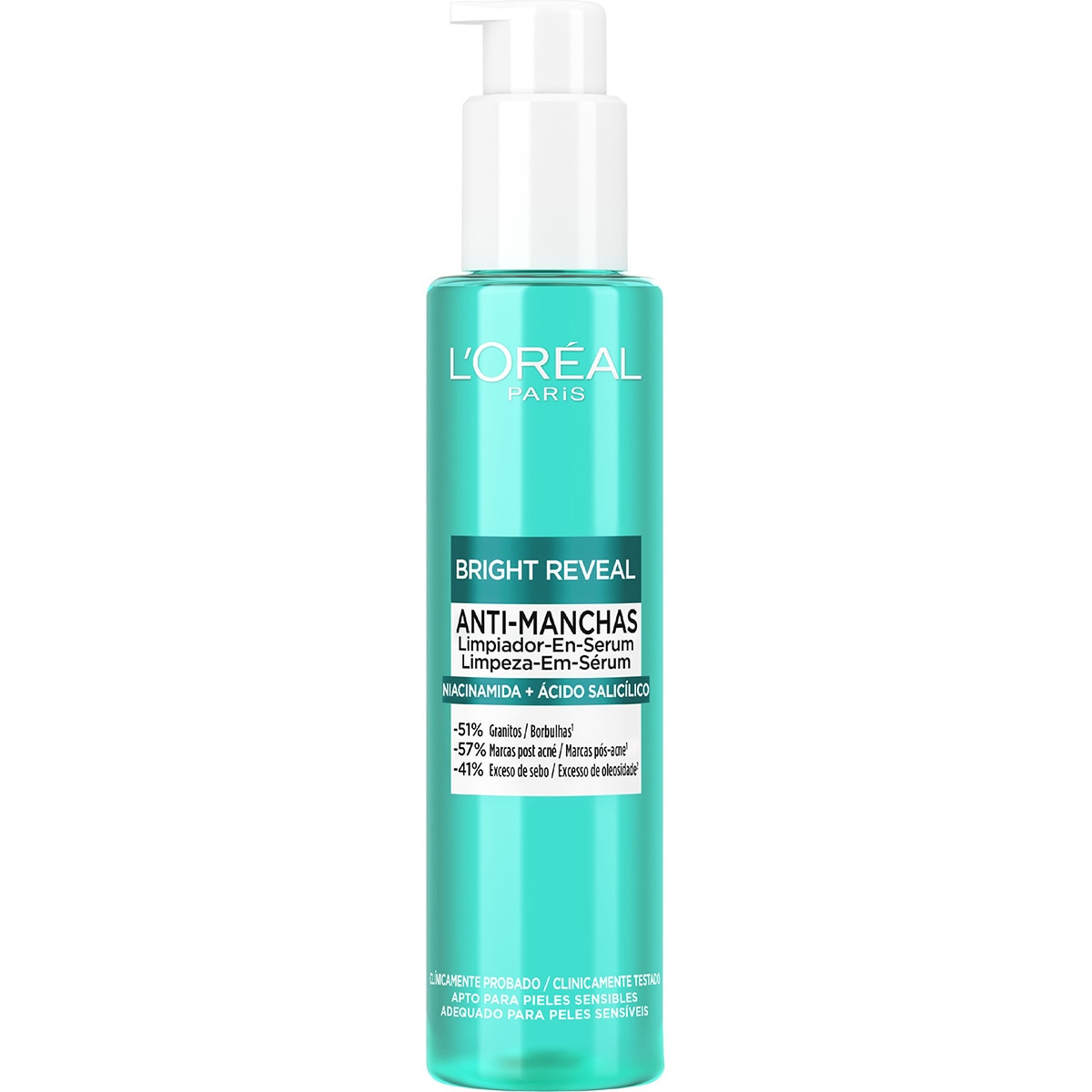 L'ORÉAL PARIS BRIGHT REVEAL NIACINAMIDE serum cleanser 150 ml
