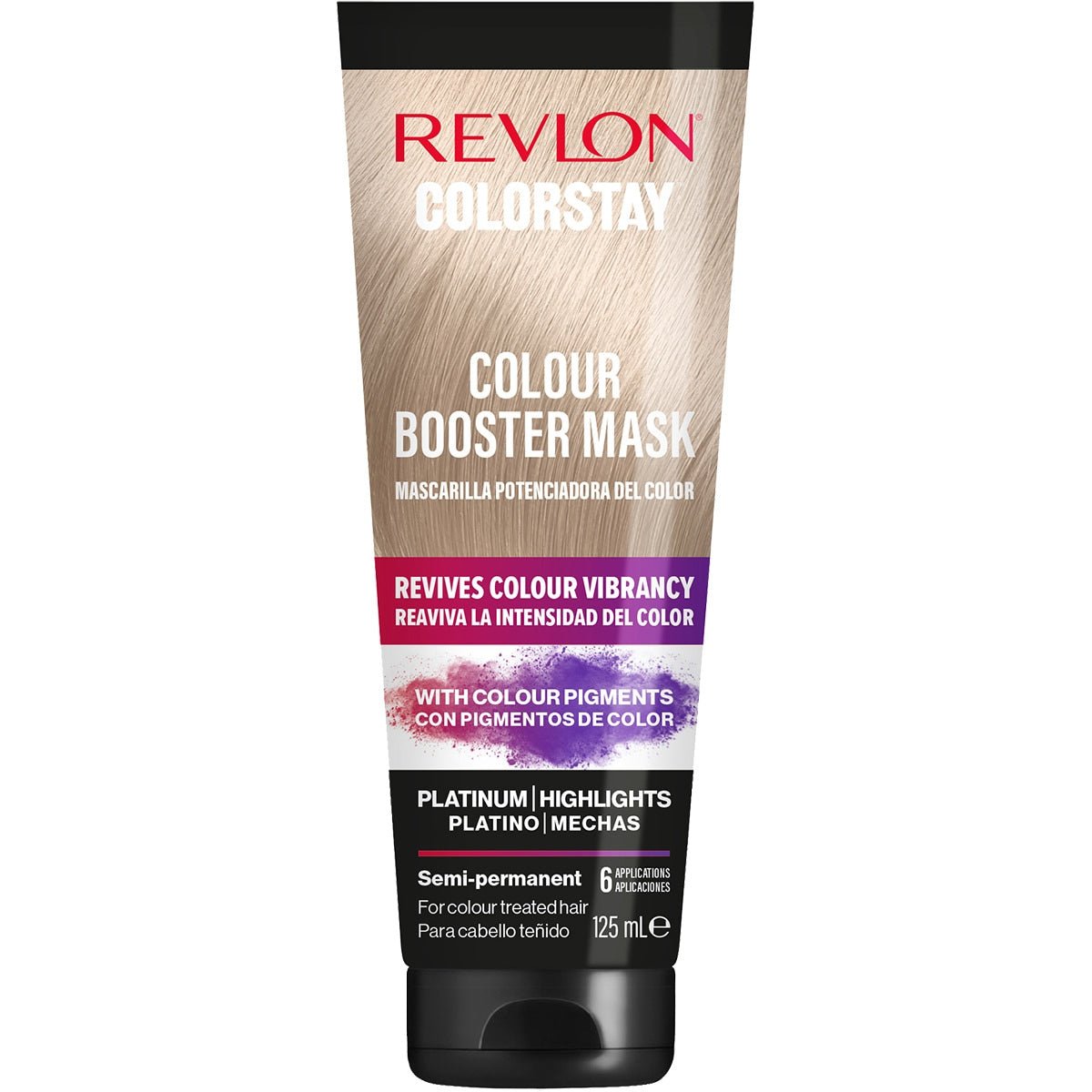 REVLON MASS MARKET COLORSTAY color enhancing mask #platinum 125 ml