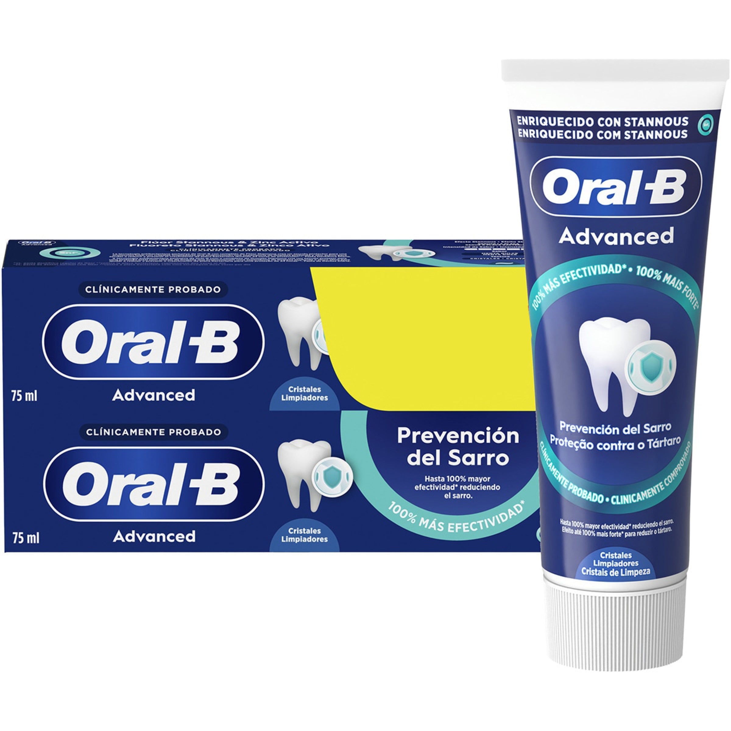 ORAL-B TARTAR PREVENTION toothpaste 2 x 75 ml