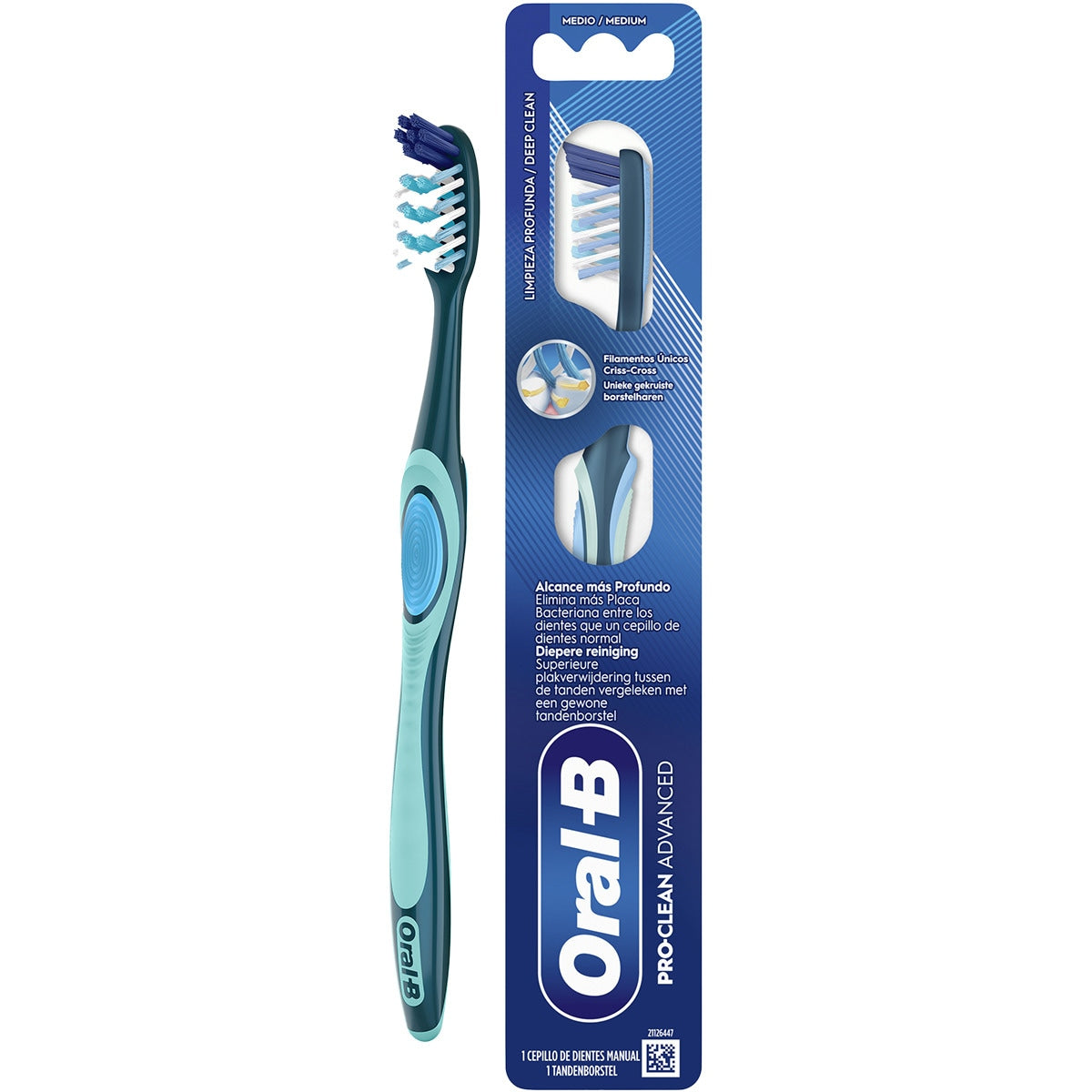 ORAL-B PROCLEAN ADVANCED toothbrush 40 #medium 1 unit