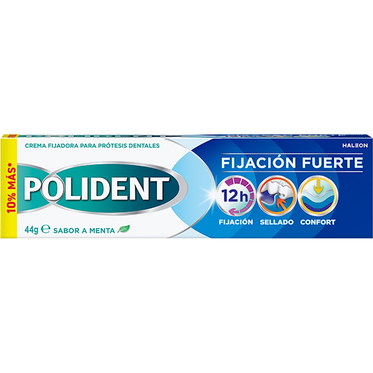 POLIDENT FIXING CREAM for dental prostheses, strong hold, mint flavor, 44 g