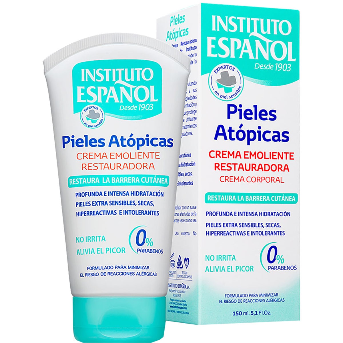 INSTITUTO ESPAÑOL PIEL ATÓPICA crema emoliente restauradora 150 ml