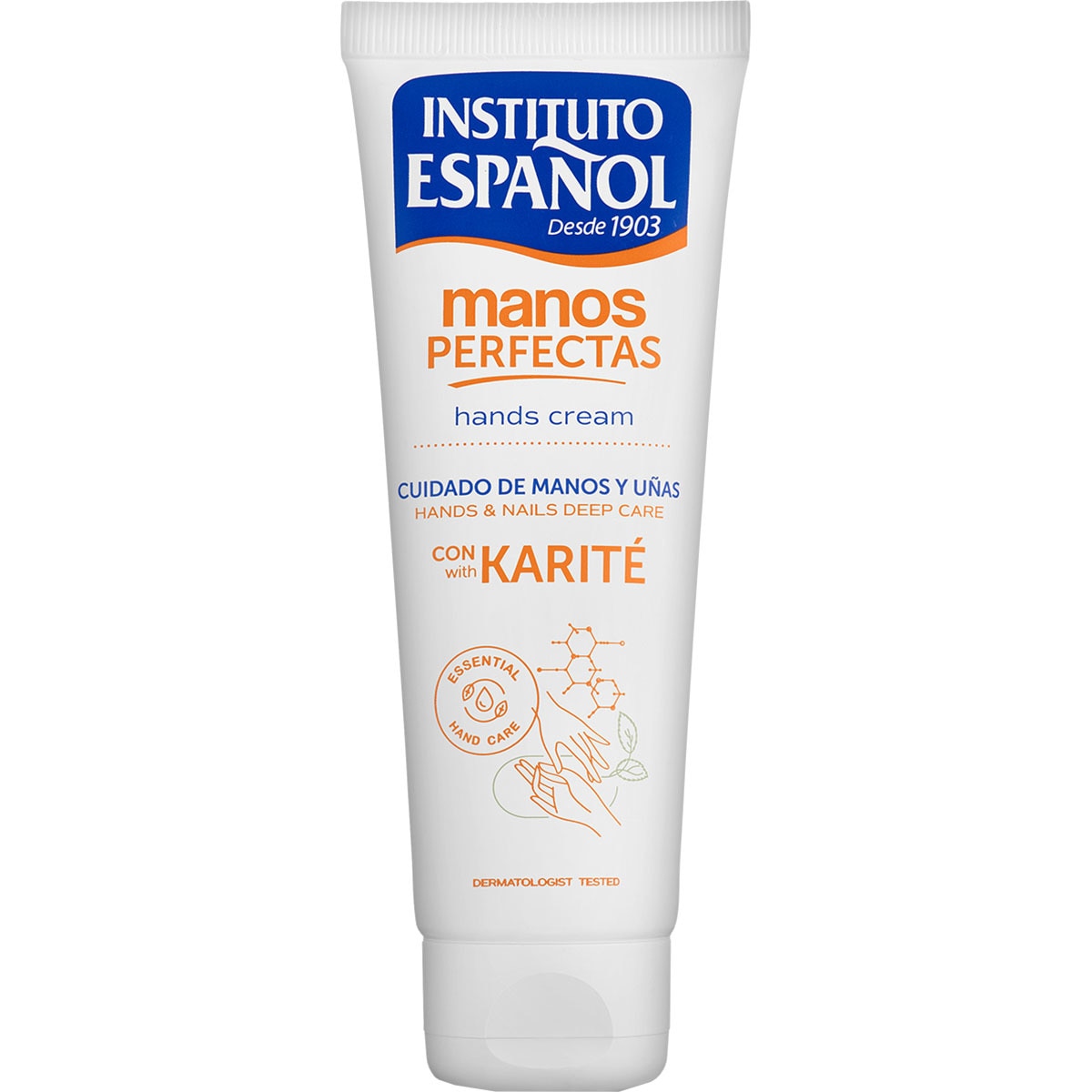 INSTITUTO ESPAÑOL PERFECT HANDS Shea butter hand and nail care 75 ml