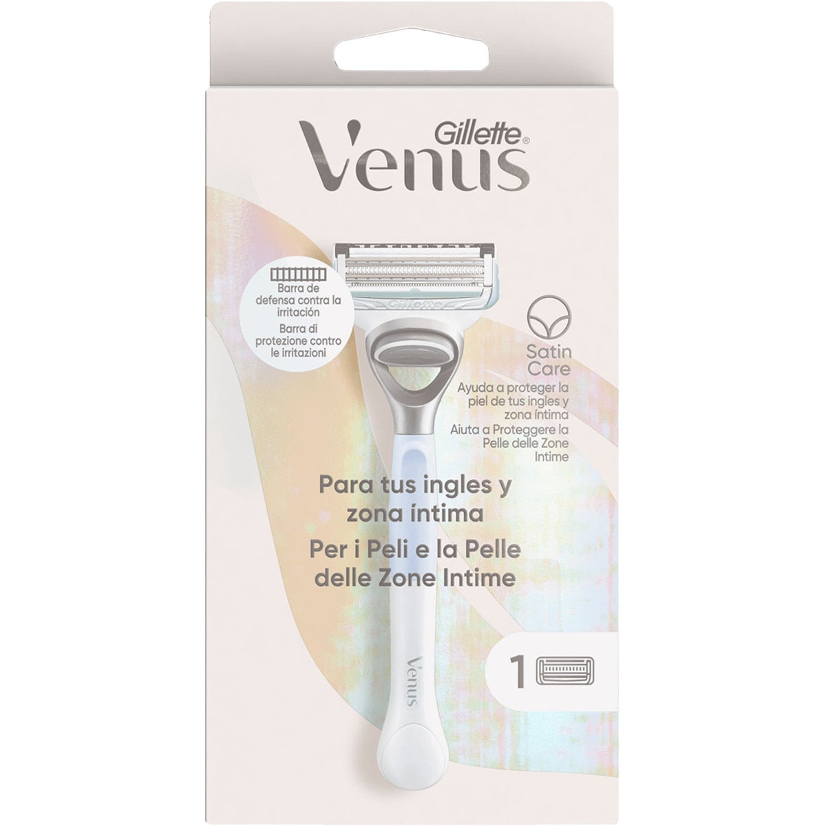 GILLETTE VENUS INTIMA razor + 1 refill