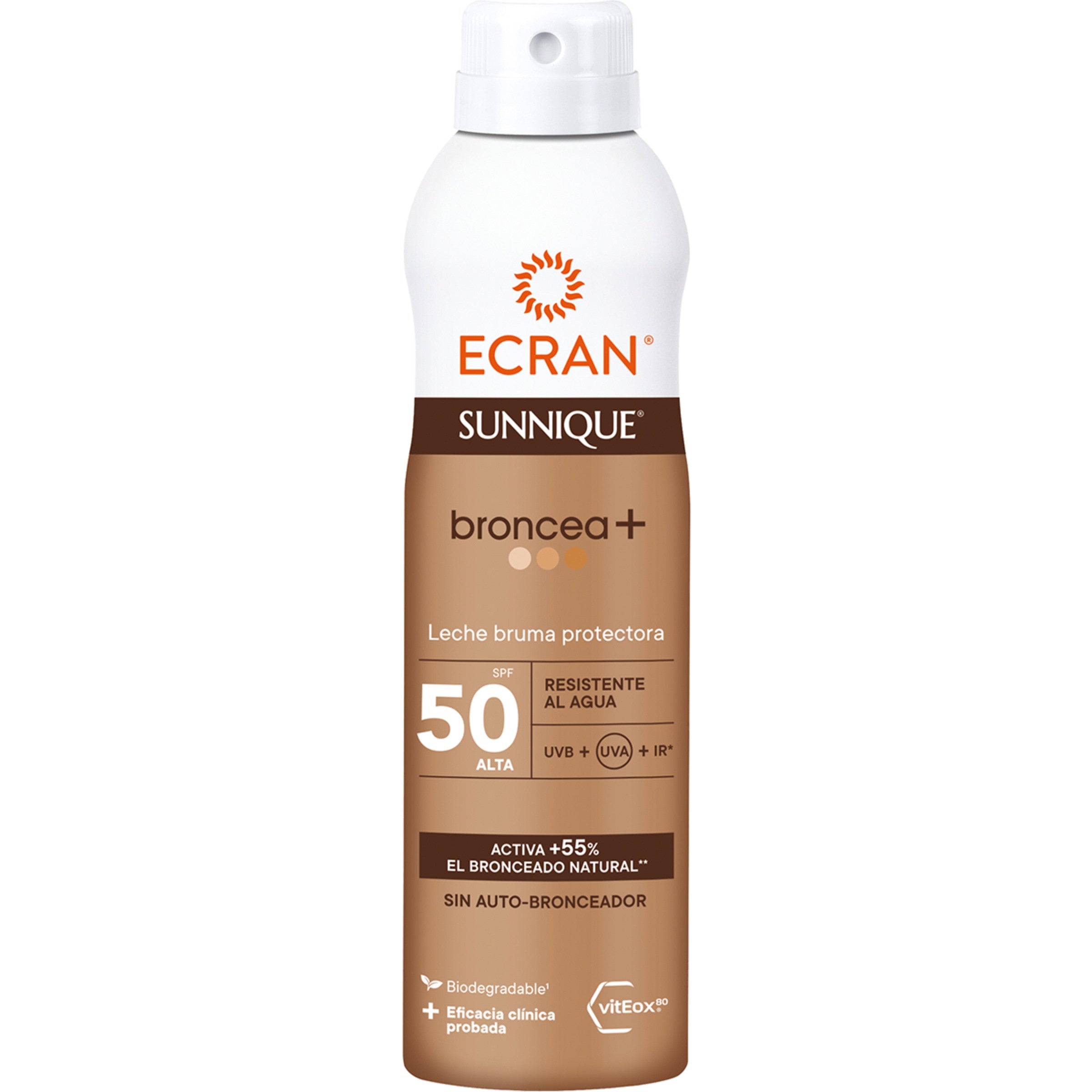 ECRAN SUNNIQUE BRONCEA+ protective mist SPF 50 250 ml