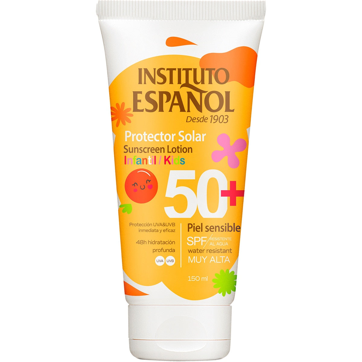 INSTITUTO ESPAÑOL SUN PROTECTOR for children SPF50+ 150 ml
