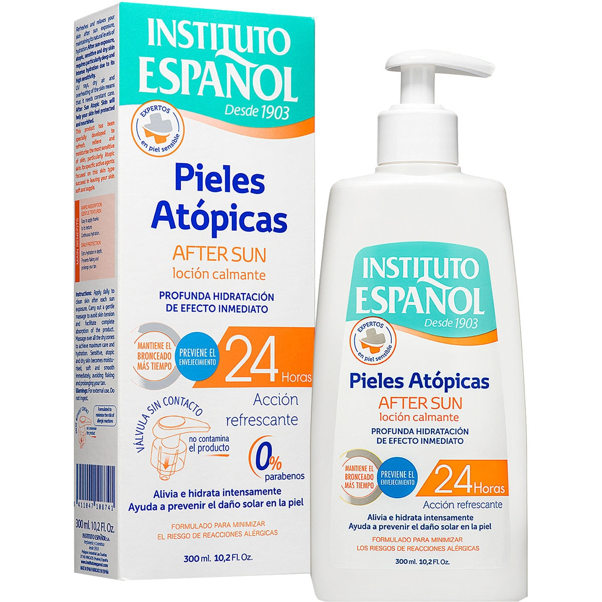 INSTITUTO ESPAÑOL PIEL ATÓPICA aftersun loción calmante 300 ml
