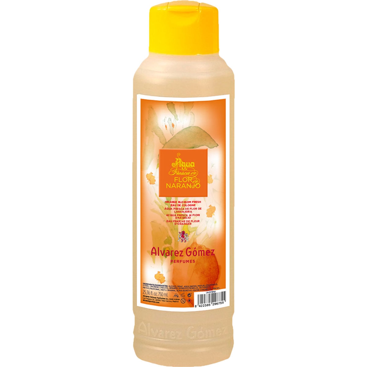 ALVAREZ GOMEZ AGUA DE COLONIA agua fresca naranjo 750 ml