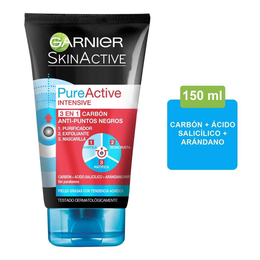 GARNIER PURE ACTIVE CARBON tiras anti-puntos negros 4 u