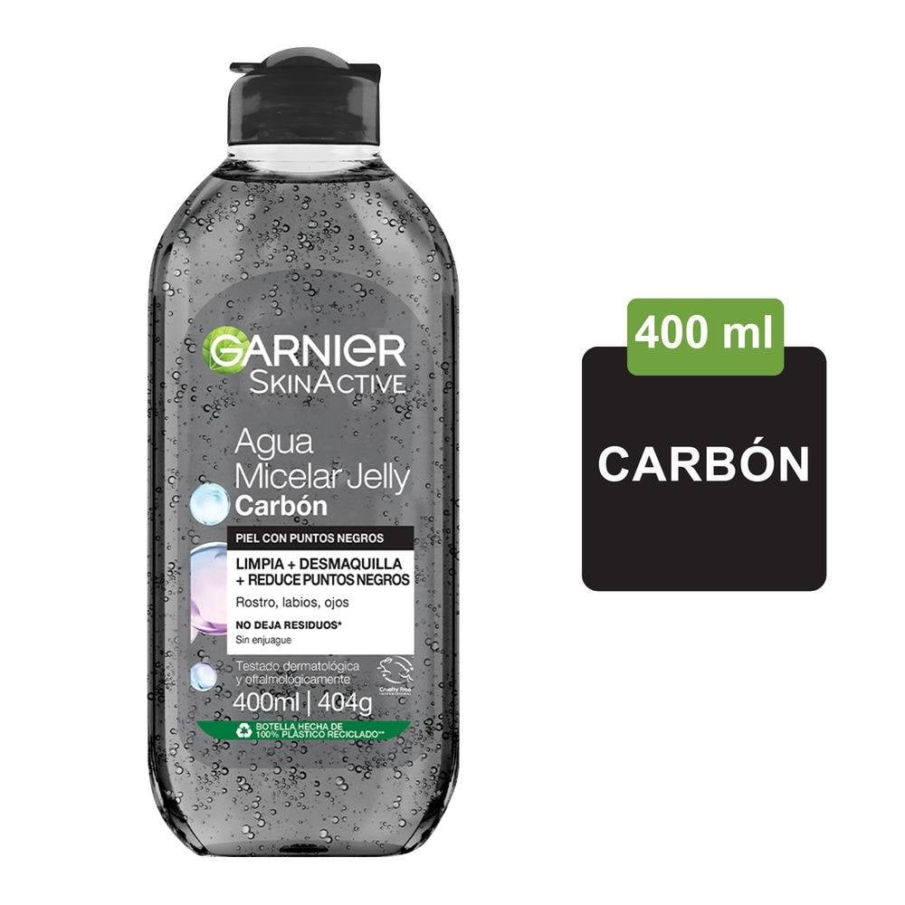 GARNIER SKINACTIVE Pure Active Jelly Micellar Water Purifying Charcoal Skin Imperfections 400 ml