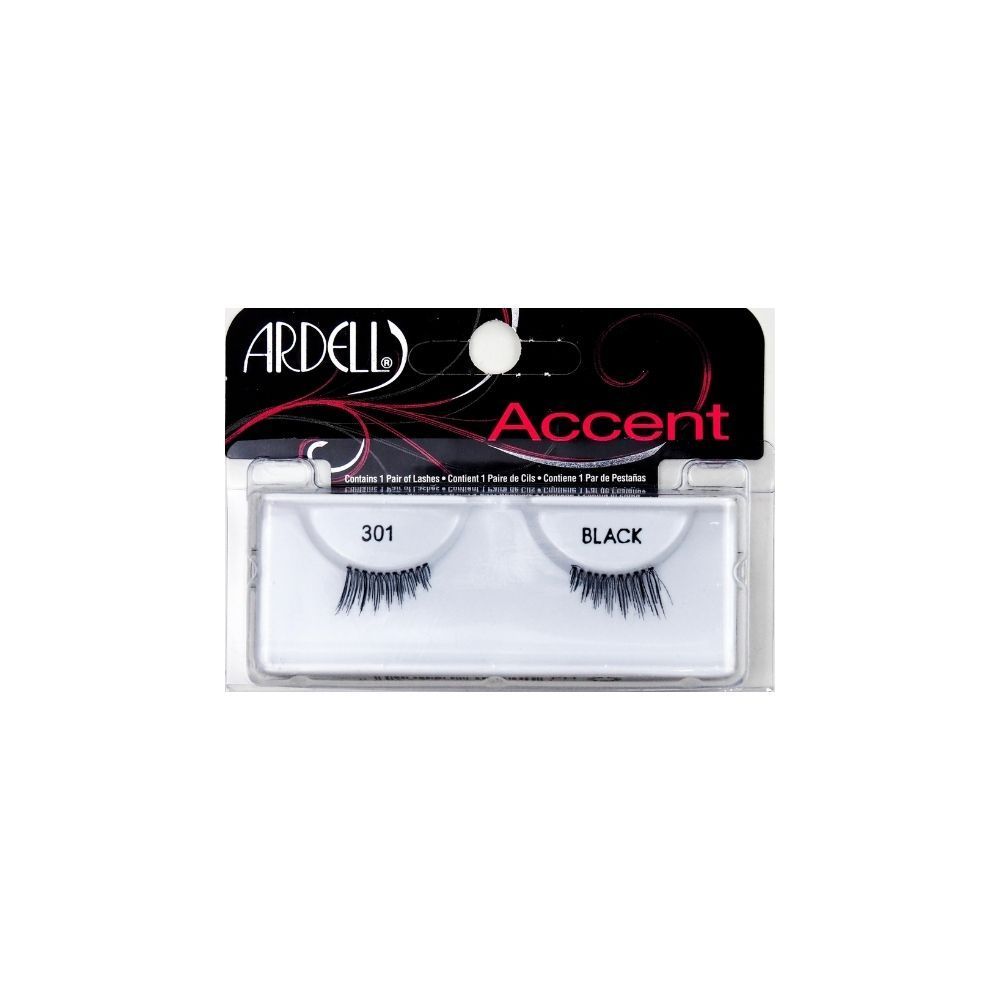 ARDELL ACCENT eyelashes #301 black 1 u