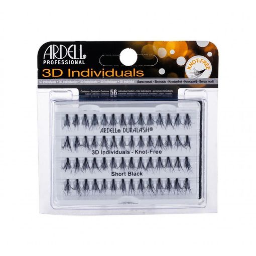 ARDELL PESTAÑAS POSTIZAS 3D INDIVIDUALES #long black 1 u