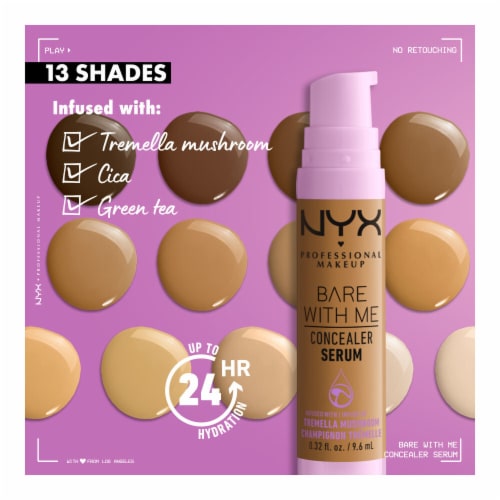 NYX PROFESSIONAL MAKE UP BARE WITH ME concealer serum #04-beige