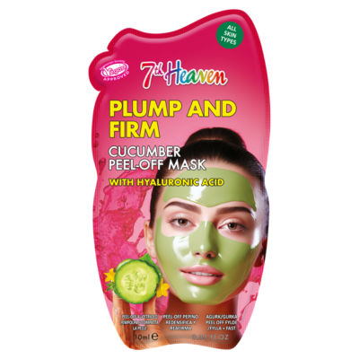 7TH HEAVEN PEEL-OFF PLUMP AND FIRM cucumber with hyaluronic acid 10 ml