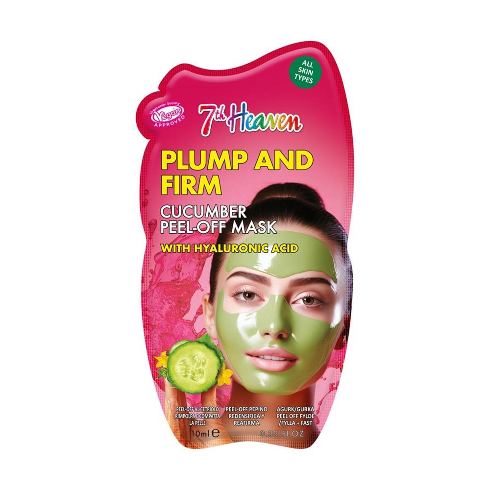 7TH HEAVEN PEEL-OFF PLUMP AND FIRM cucumber with hyaluronic acid 10 ml
