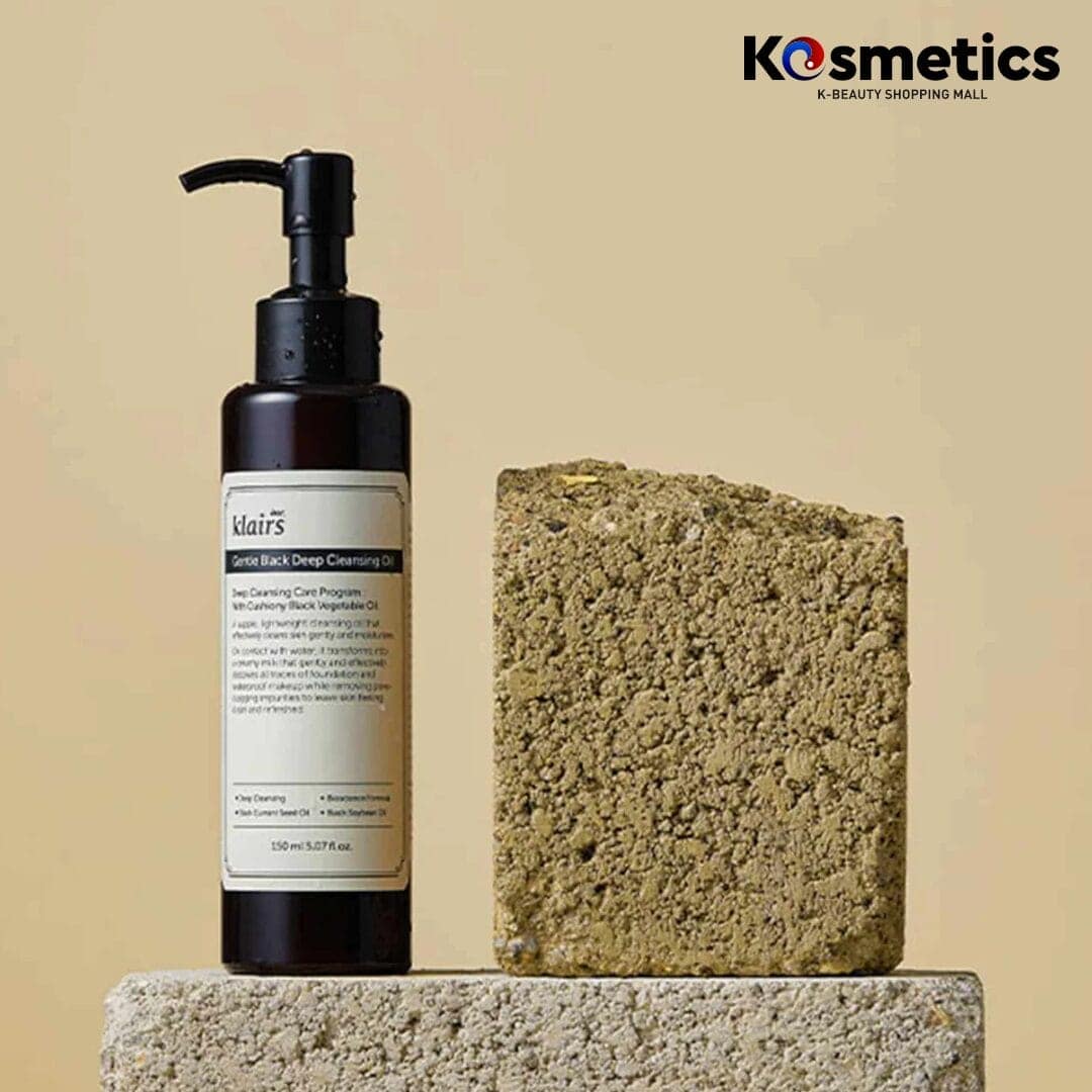 KLAIRS GENTLE BLACK deep cleansing oil 150 ml