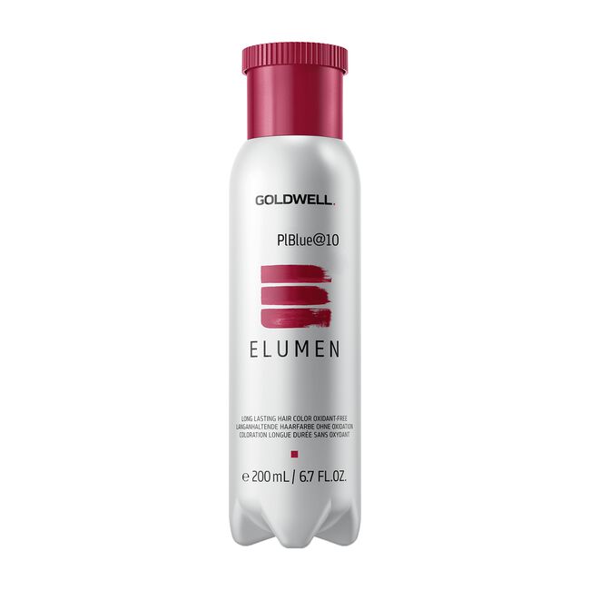 GOLDWELL ELUMEN long lasting hair color oxidant free #PlBlue@10 200 ml