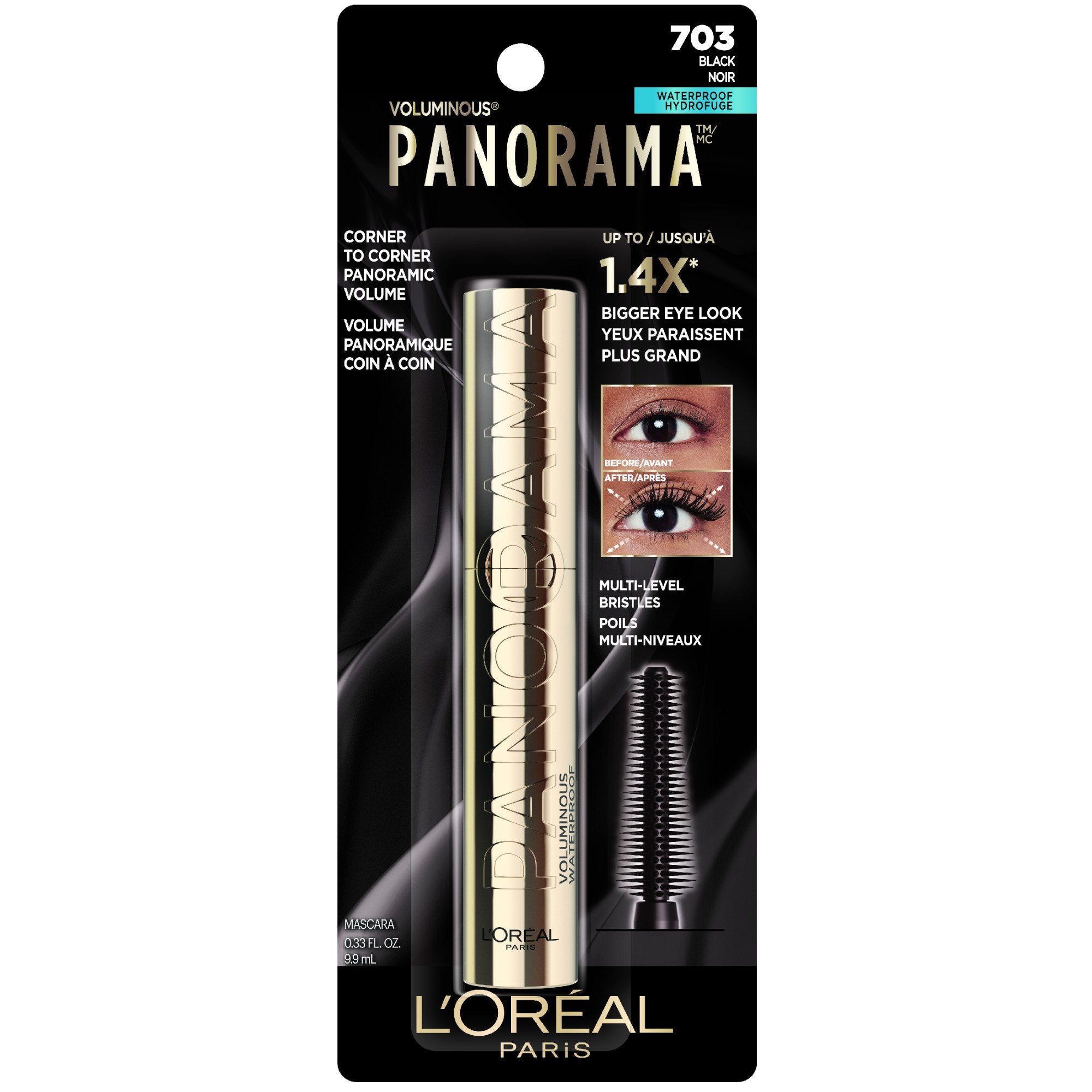 L'ORÉAL PARIS PANORAMA mascara #black 10.5 ml