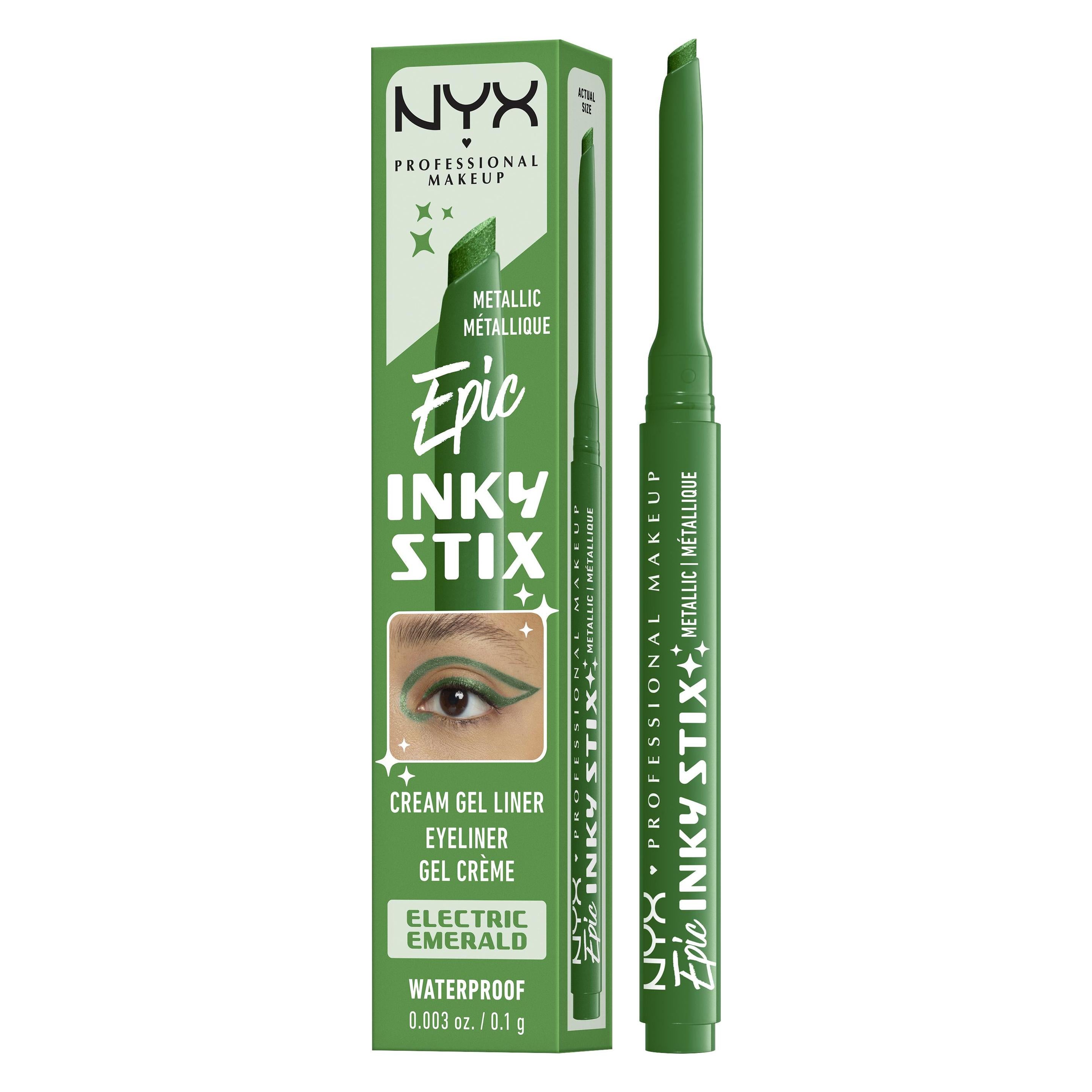 NYX PROFESSIONAL MAKE UP EPIC INKY STIX eyeliner #Electric Emerald 1 u