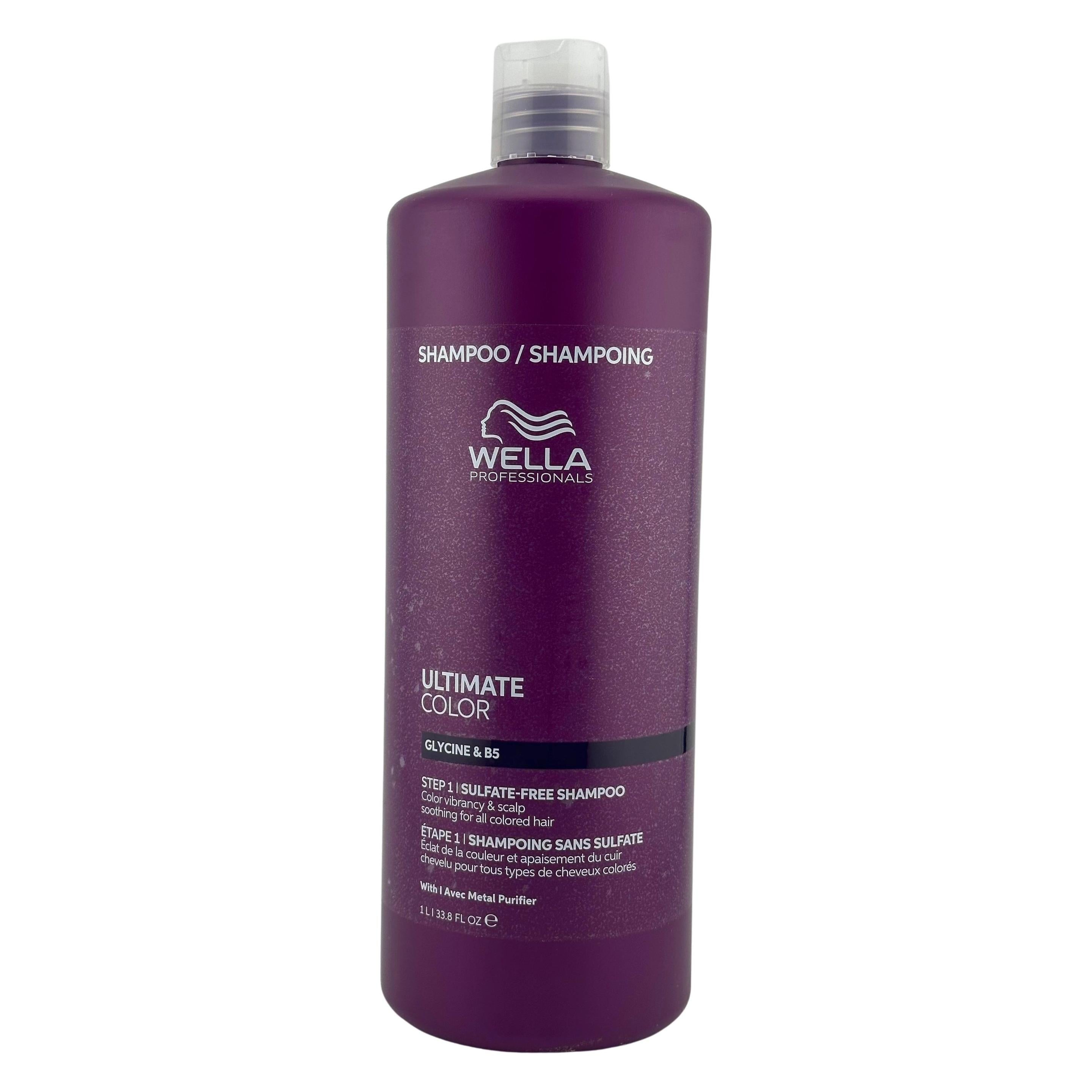 WELLA PROFESSIONALS ULTIMATE COLOR shampoo - vibrant color for dyed hair 1000 ml