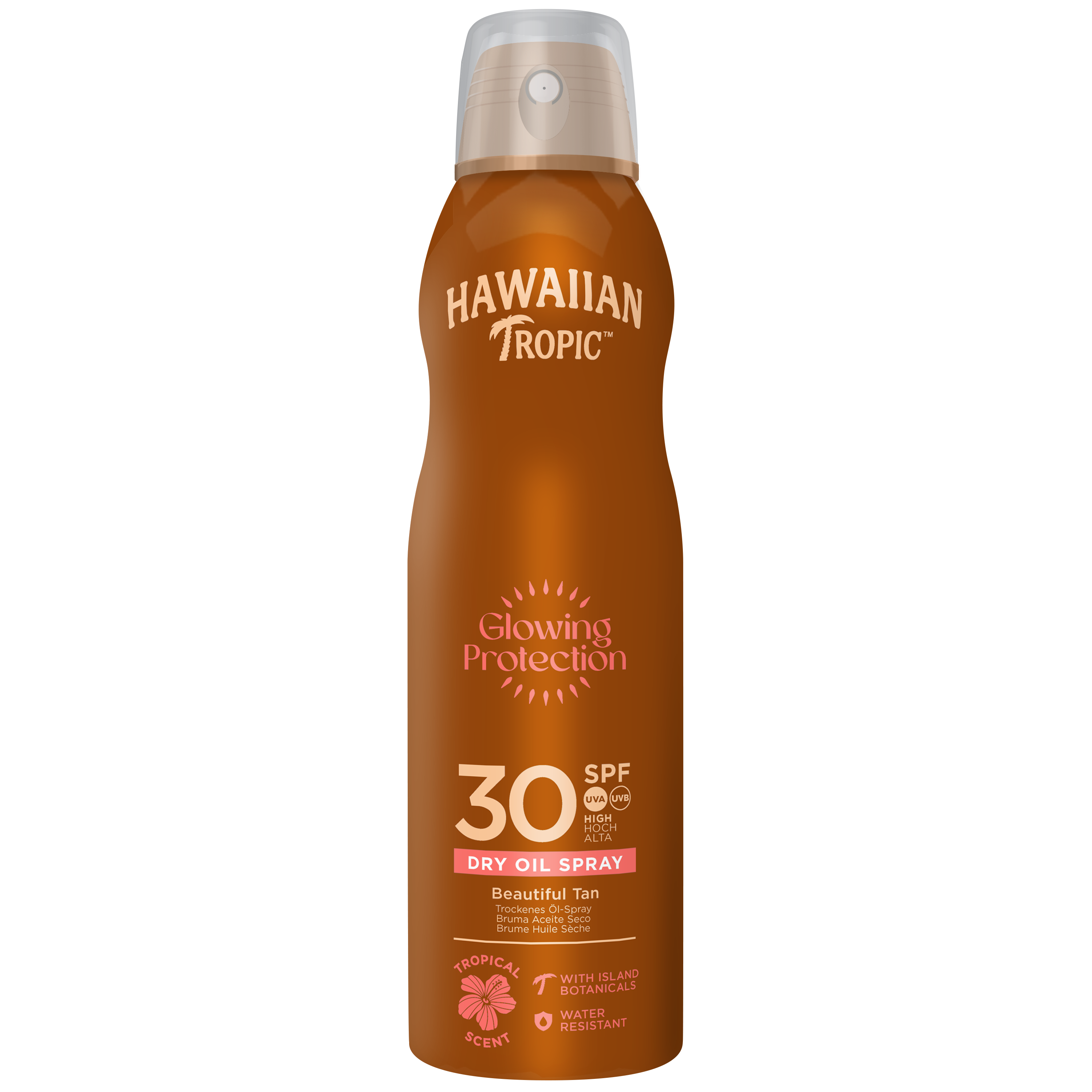 HAWAIIAN TROPIC COCONUT &amp; MANGO OIL mist SPF30 spray 180 ml