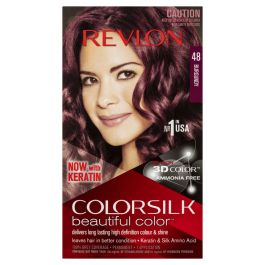 REVLON MASS MARKET COLORSILK tinte #48-borgoña 1 u