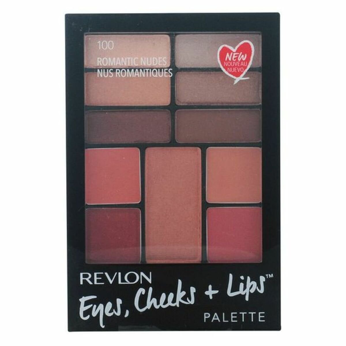REVLON MASS MARKET PALETTE eyes, cheeks + lips #300-berry in love 1 u