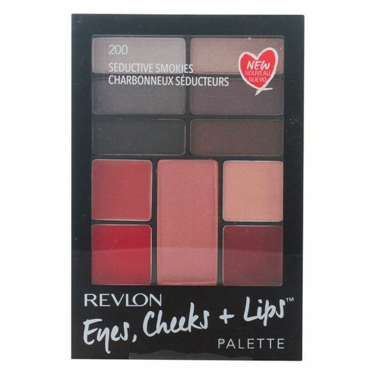 REVLON MASS MARKET PALETTE eyes, cheeks + lips #300-berry in love 1 u