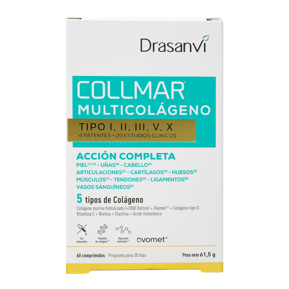 DRASANVI COLLMAR collagen + hyaluronic acid 180 caps