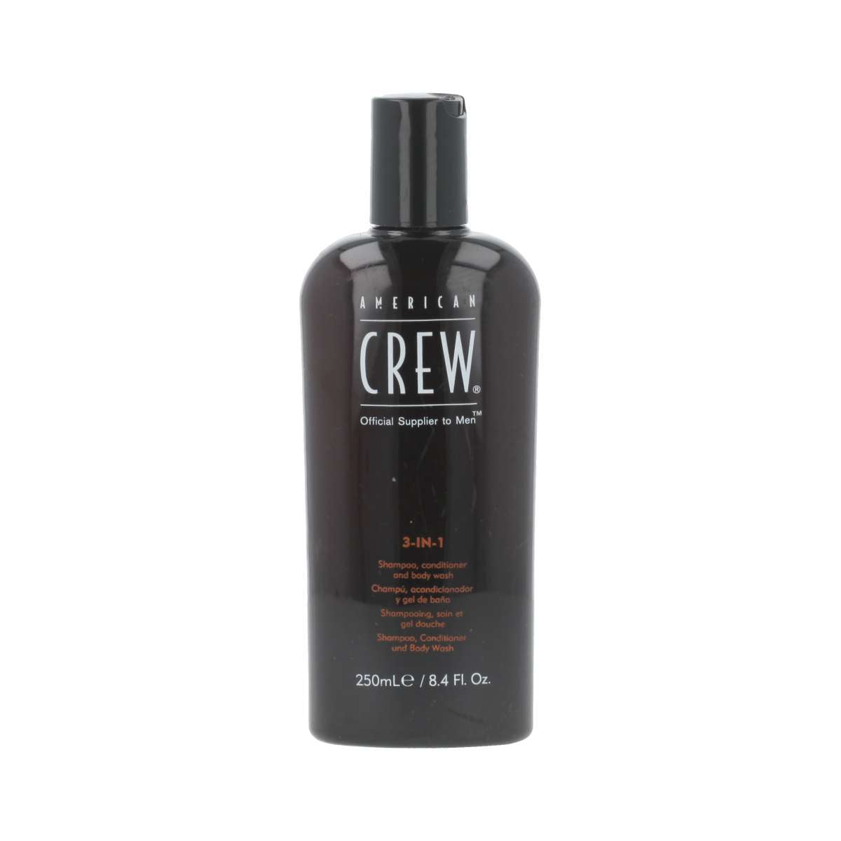 AMERICAN CREW CREW 3 IN 1 shampoo, conditioner & body wash 250 ml