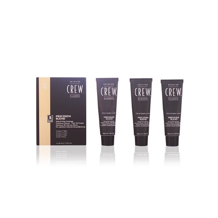 AMERICAN CREW PRECISION BLEND #7-8 light LOT 3 pcs