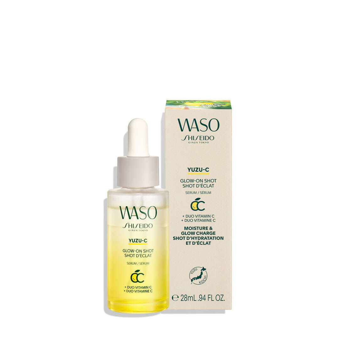 SHISEIDO WASO YUZU-C glow-on shot serum 28 ml
