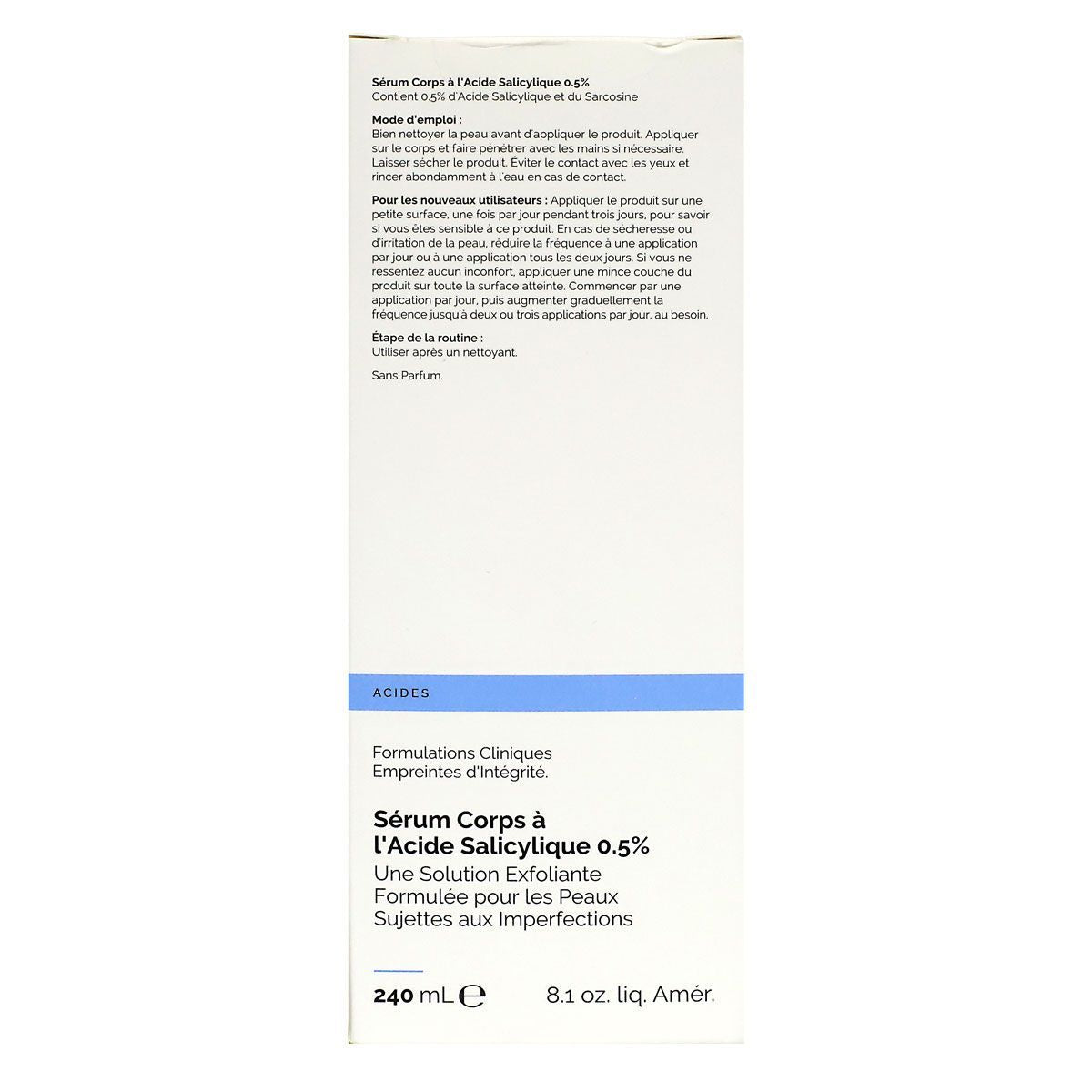 THE ORDINARY SALICYLIC ACID 0.5% body serum 240 ml