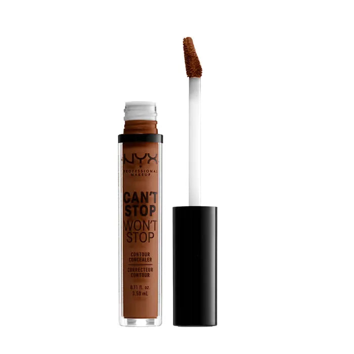 NYX PROFESSIONAL MAKE UP CAN'T STOP WON'T STOP contour concealer #mocha