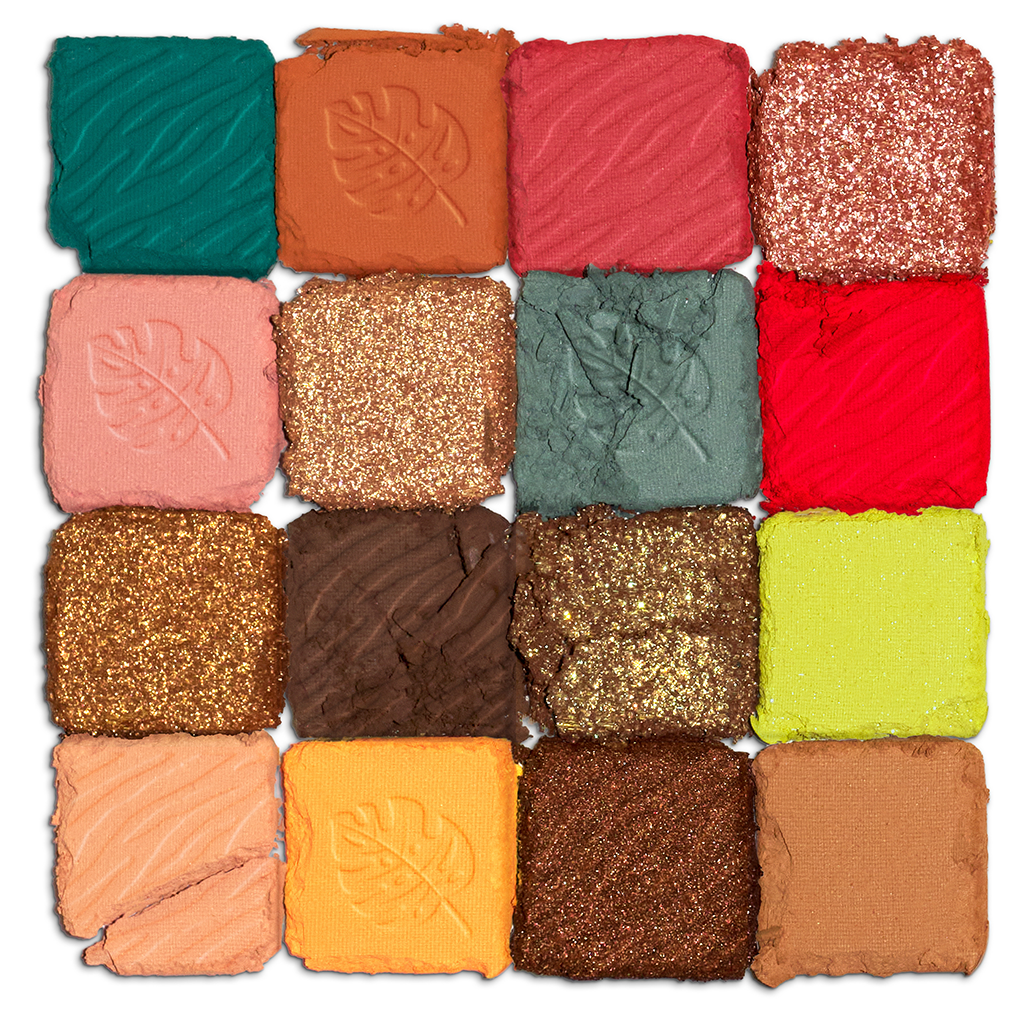 NYX PROFESSIONAL MAKE UP ULTIMATE PARADISE SHOCK eyeshadow palette 16 x 0.8 gr